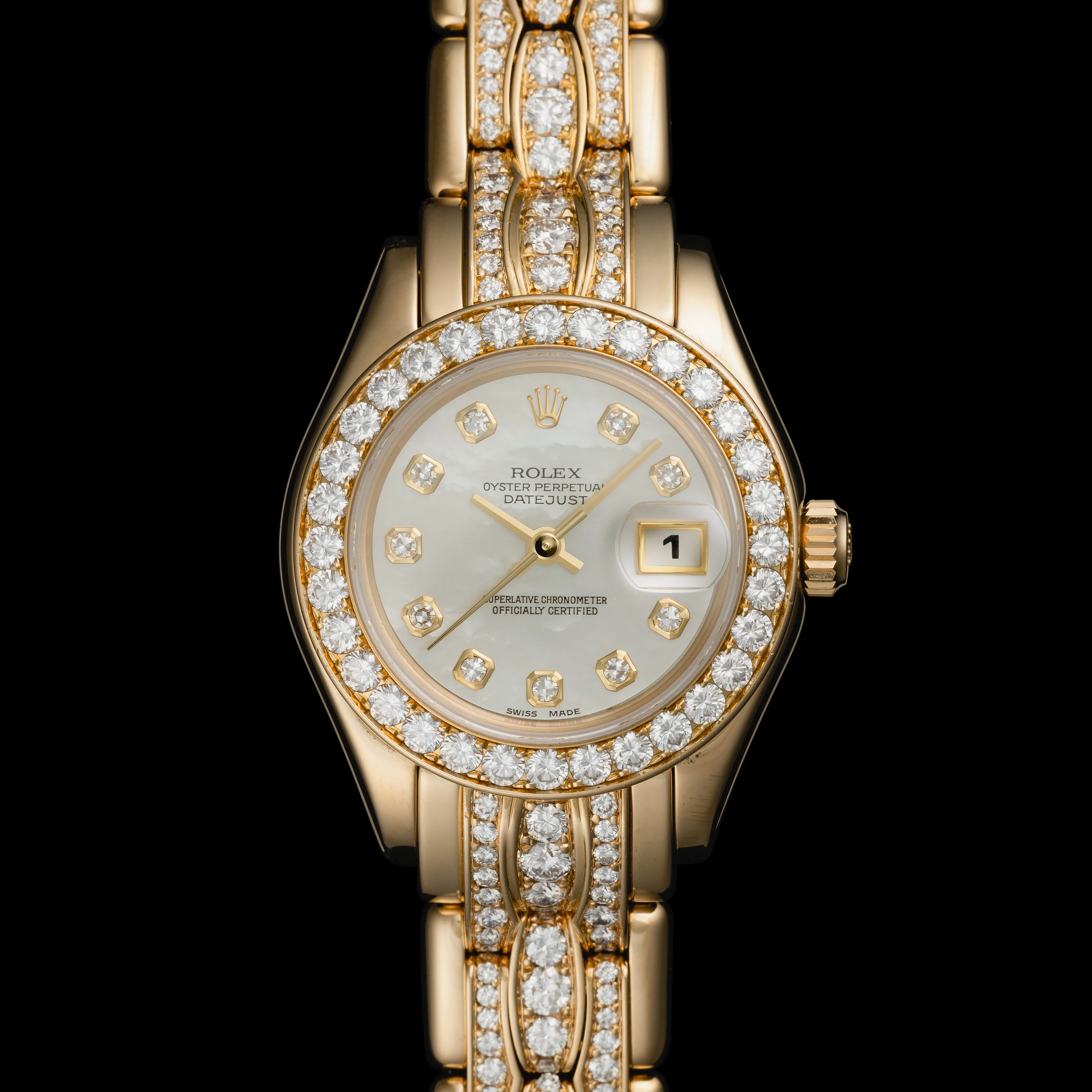 Rolex Pearlmaster 69298 27mm Yellow gold