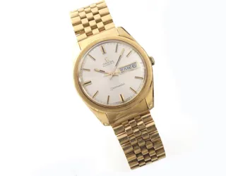 Omega Seamaster 166.032 Yellow gold White