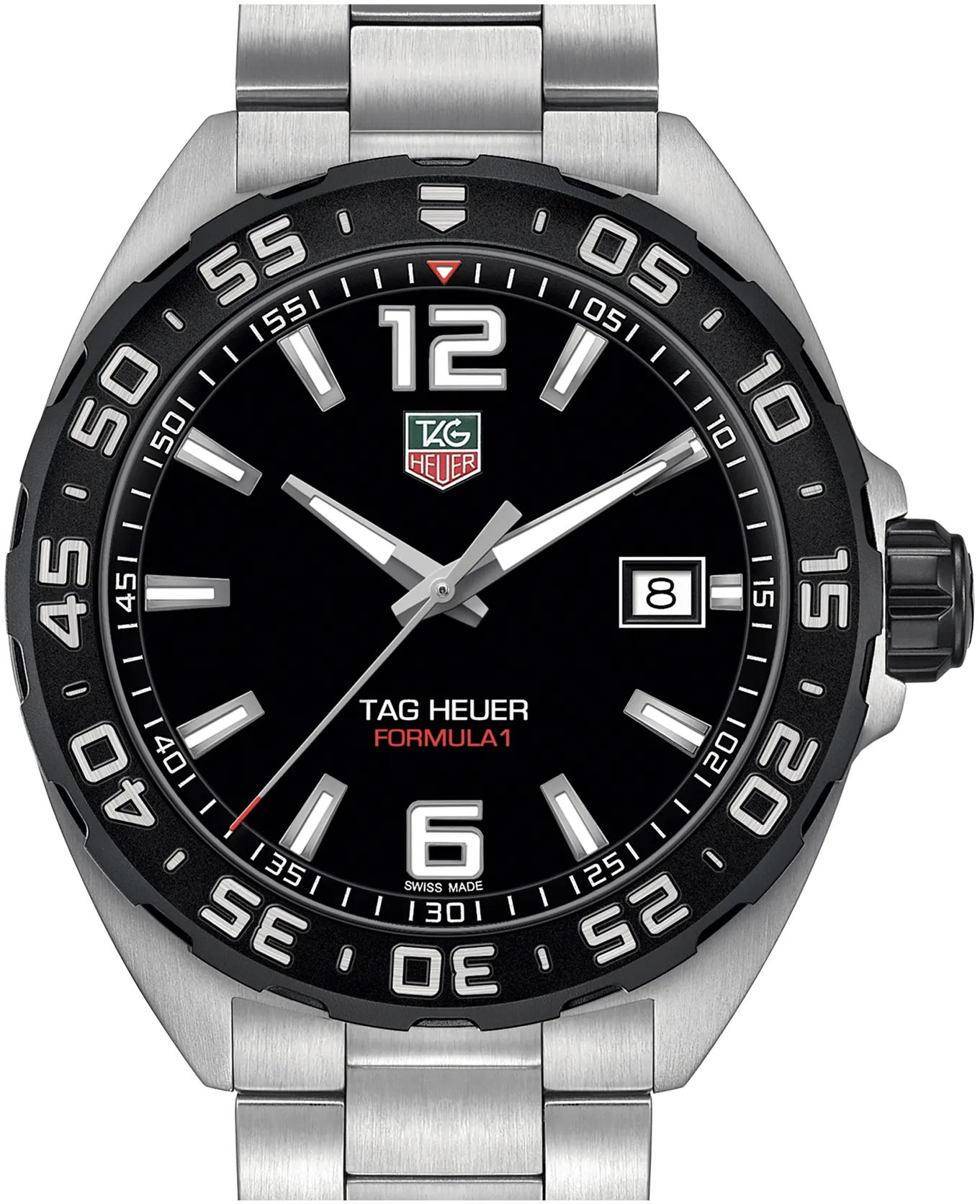 TAG Heuer Formula 1 Quartz WAZ1110.BA0875 41mm Stainless steel Black 1