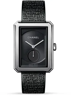 Chanel Boy-Friend H5201 Stainless steel Black