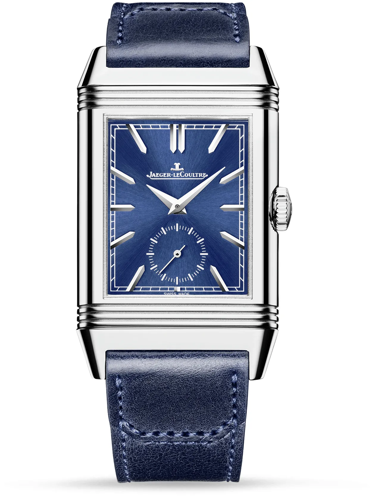 Jaeger-LeCoultre Reverso Tribute 3988482 47mm Stainless steel Blue