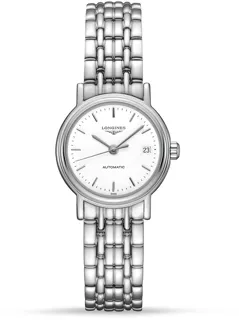 Longines Présence L43214126 Stainless steel White