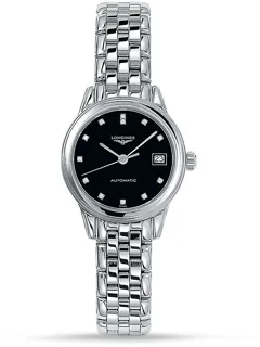 Longines Flagship L4.274.4.57.6 Stainless steel Black