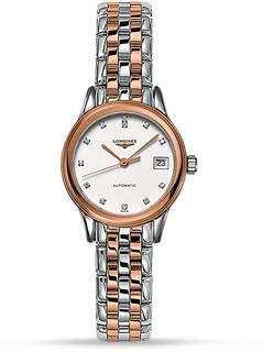 Longines Flagship L42743997 Stainless steel White