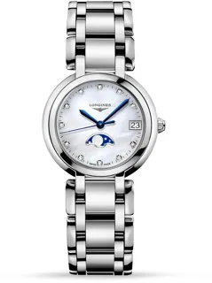 Longines PrimaLuna L8.115.4.87.6 Stainless steel White