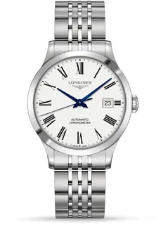 Longines Record L2.820.4.11.6 Stainless steel