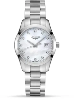 Longines Conquest Classic L23864876 Stainless steel White