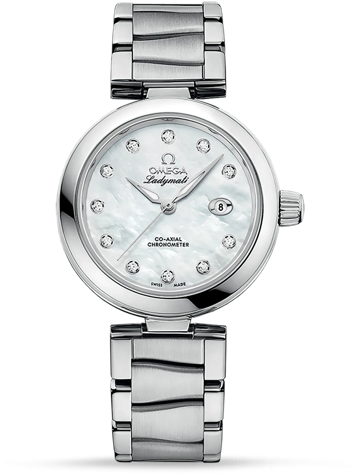Omega De Ville 425.30.34.20.55.002 34mm Stainless steel Mother-of-pearl