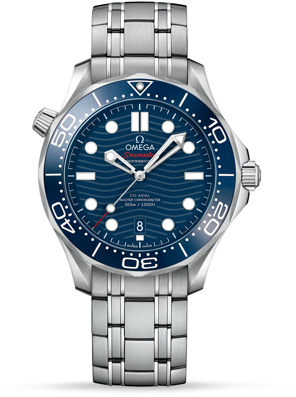 Omega Seamaster Diver 300M 210.30.42.20.03.001 42mm Stainless steel Blue