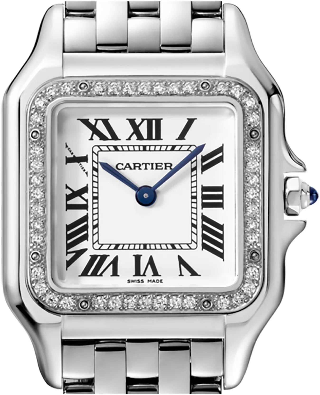 Cartier Panthère W4PN0008 27mm Stainless steel White 1