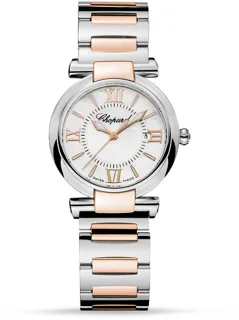 Chopard Imperiale 388541-6002 Rose gold and Stainless steel White