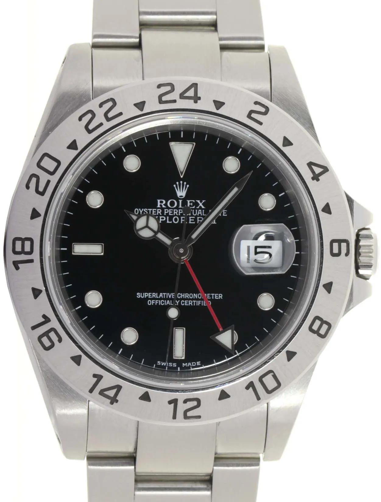 Rolex Explorer II 16570 40mm Stainless steel Black 1