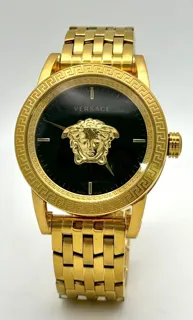 Versace Medusa Yellow gold Black