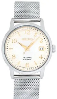 Seiko Presage SRPF37J1 Stainless steel Beige