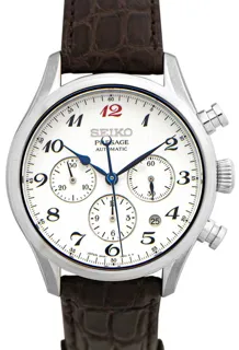 Seiko Presage SRQ025J1 Stainless steel White