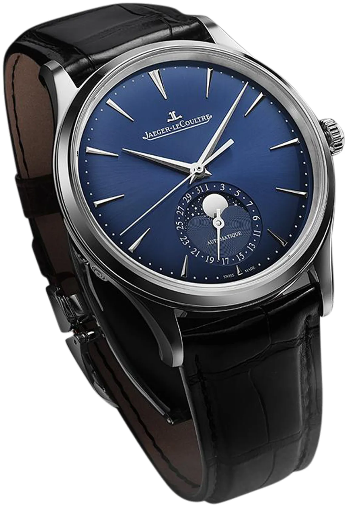 Jaeger-LeCoultre Master Ultra Thin Q1368480 39mm Stainless steel Blue 3