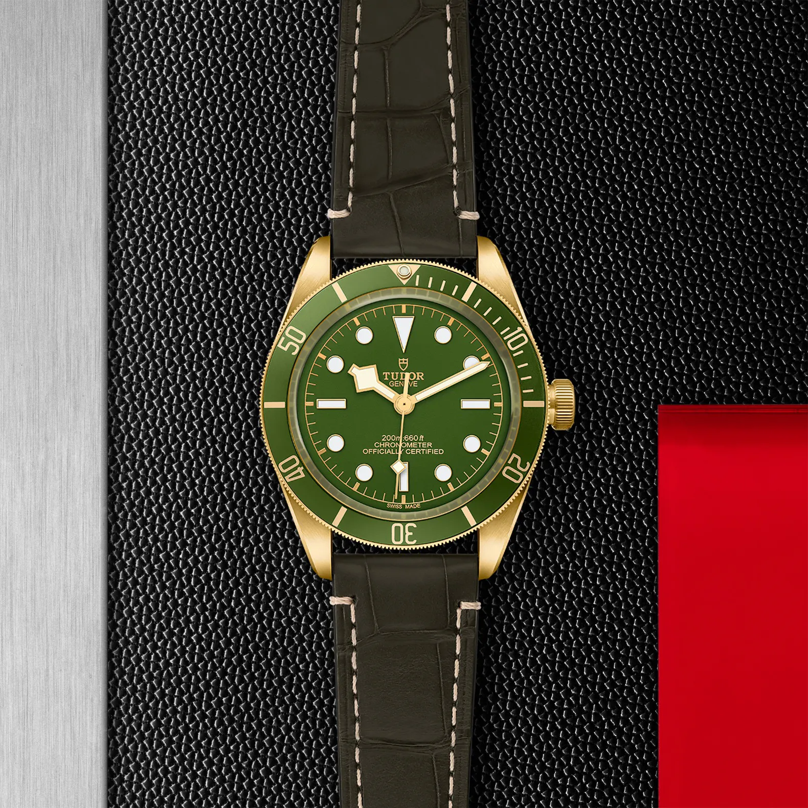 Tudor Black Bay M79018V-0001 18k yellow gold Green 2