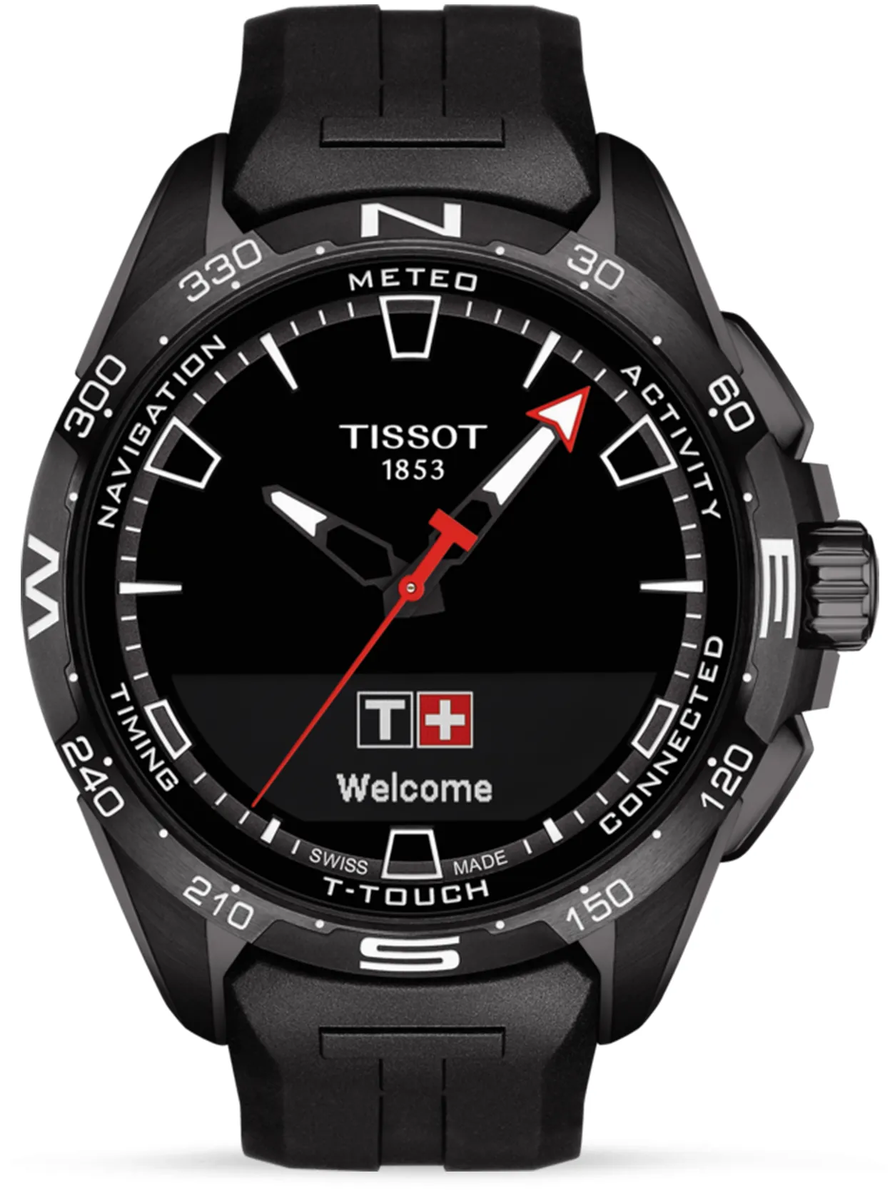 Tissot Touch T121.420.47.051.03 47.5mm Titanium Black