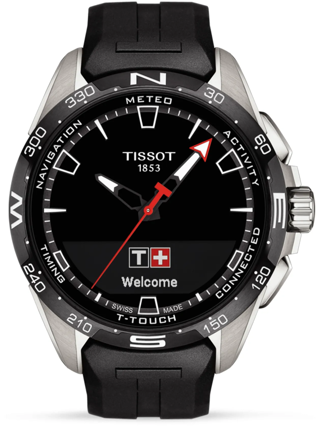 Tissot Touch T121.420.47.051.00 47.5mm Titanium Black