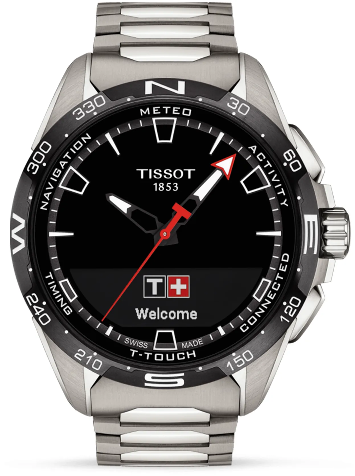 Tissot Touch T121.420.44.051.00 47.5mm Titanium Black