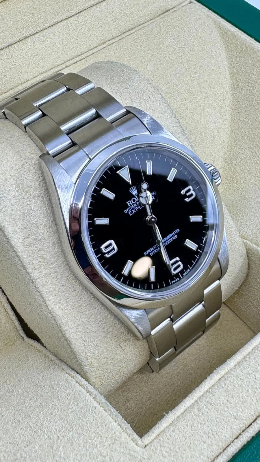 Rolex Explorer 114270 36mm Stainless steel Black 1