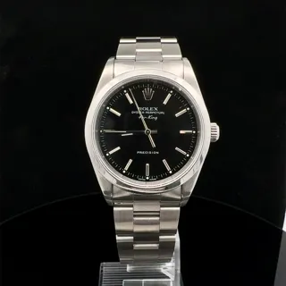 Rolex Air King 14000M Stainless steel Black