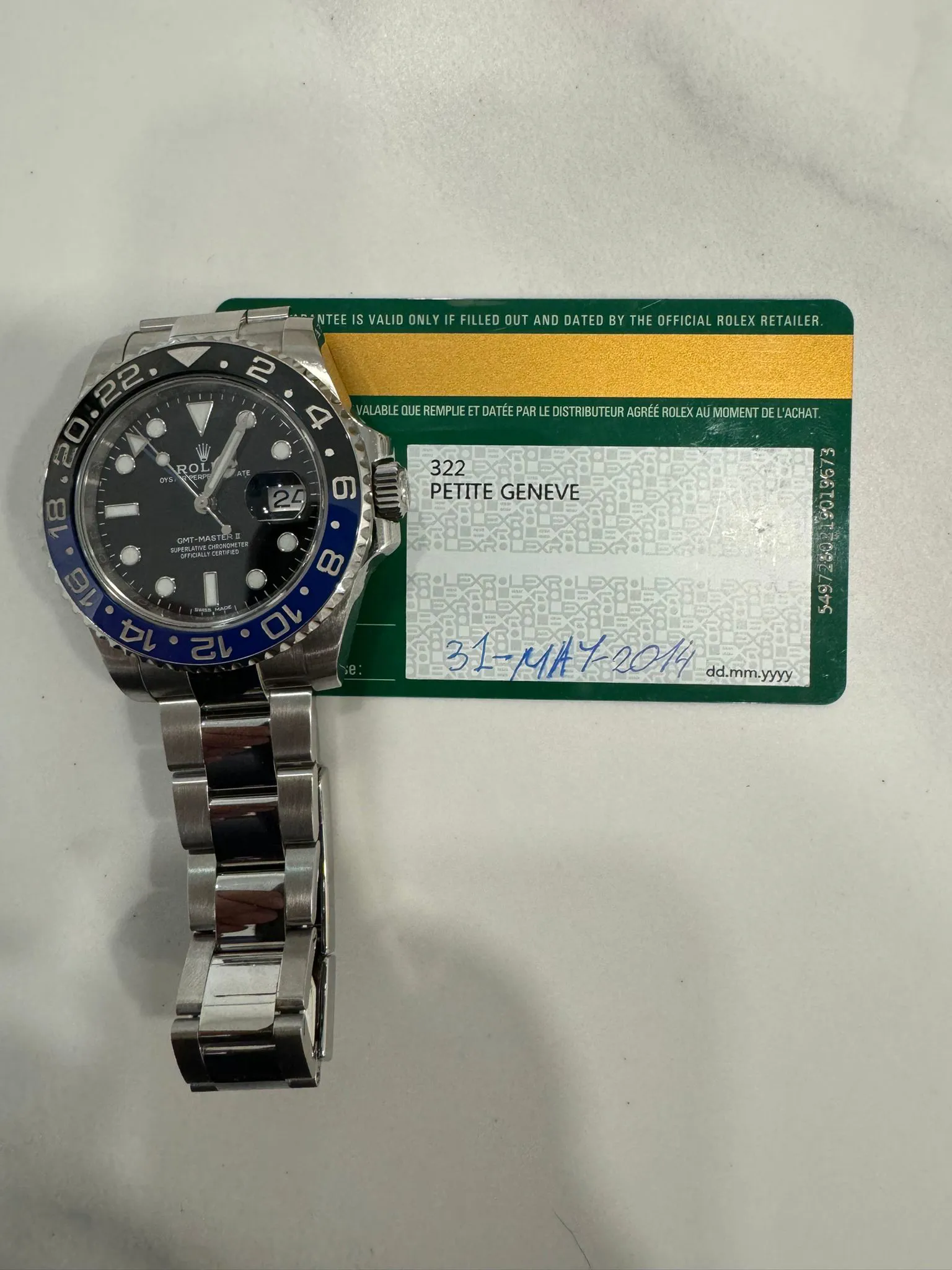 Rolex GMT-Master II 116710BLNR 40mm Stainless steel Black 8