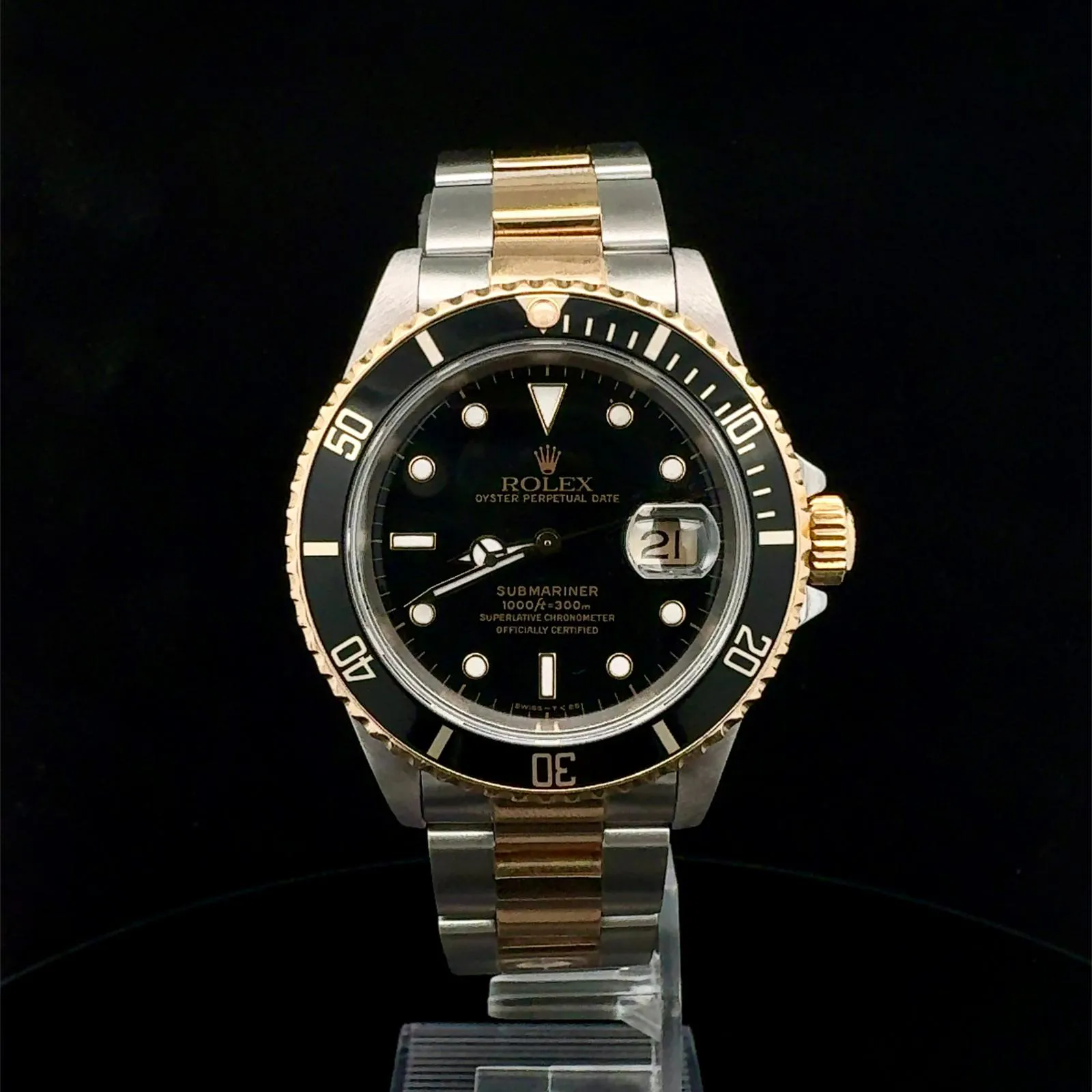 Rolex Submariner 16613 40mm Yellow gold and Stainless steel