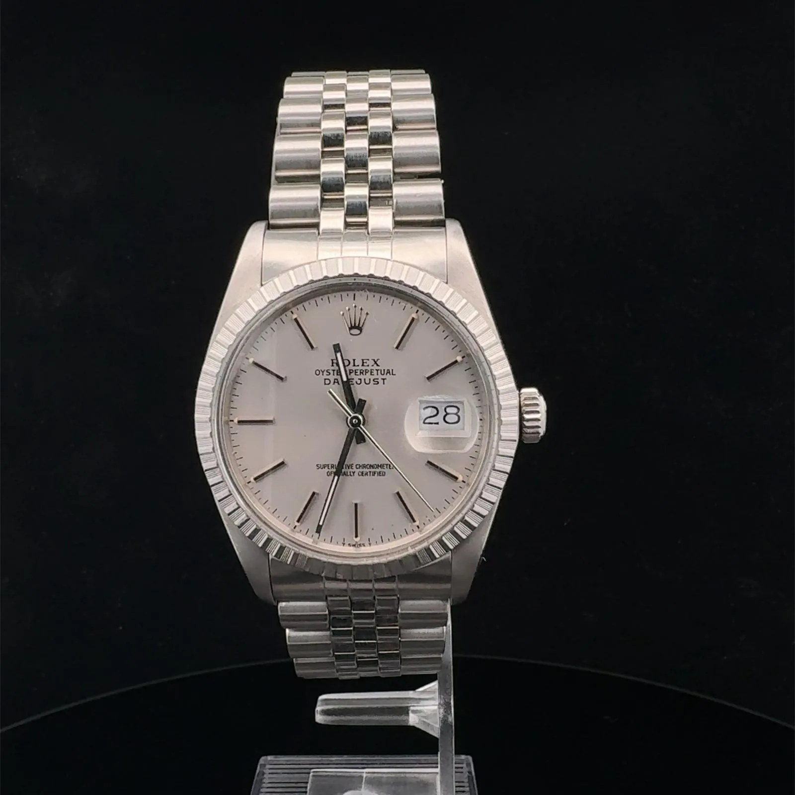 Rolex Datejust 36 16030 36mm Stainless steel Silver