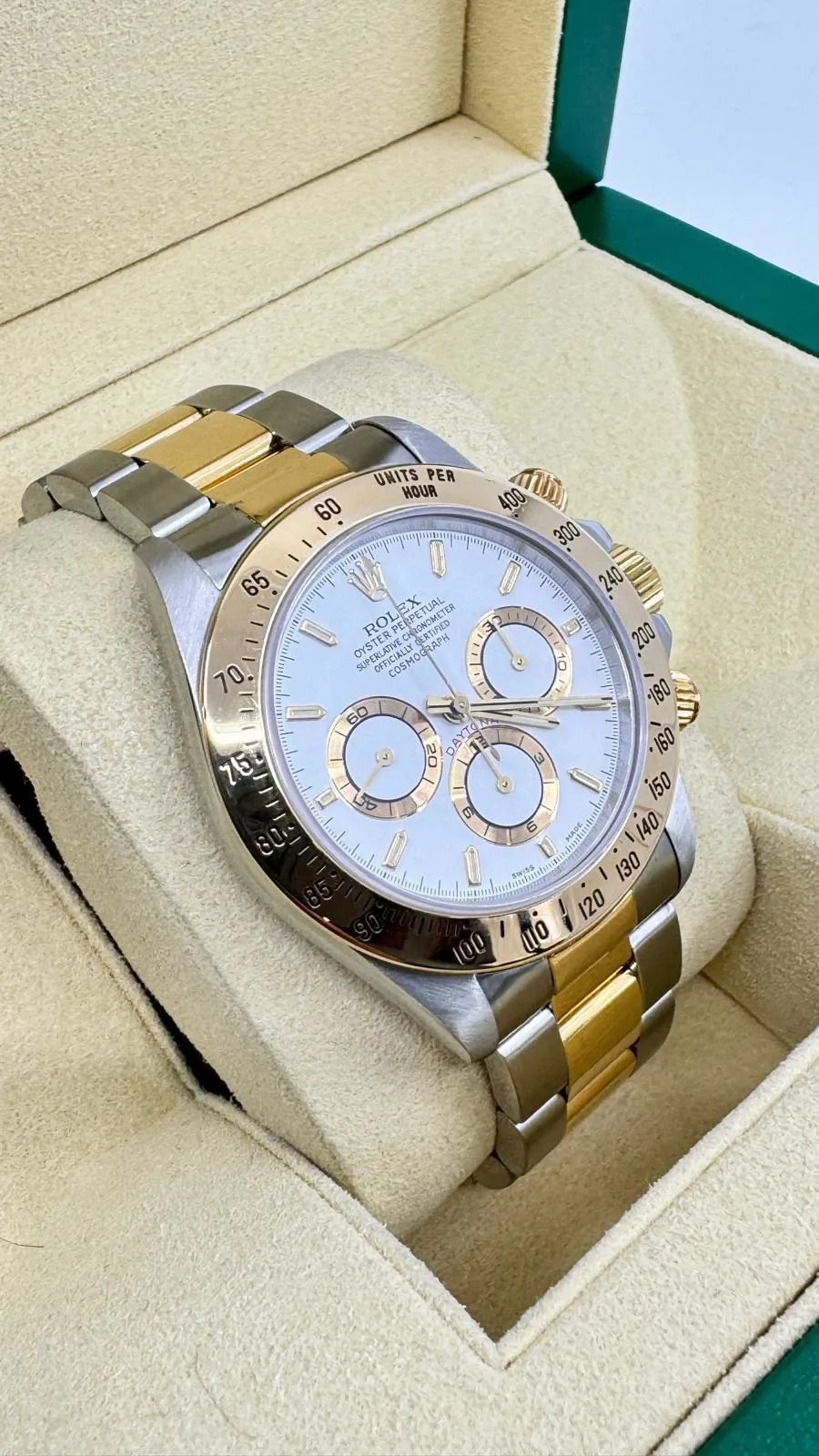 Rolex Daytona 16523 40mm Yellow gold and Stainless steel Champagne 1