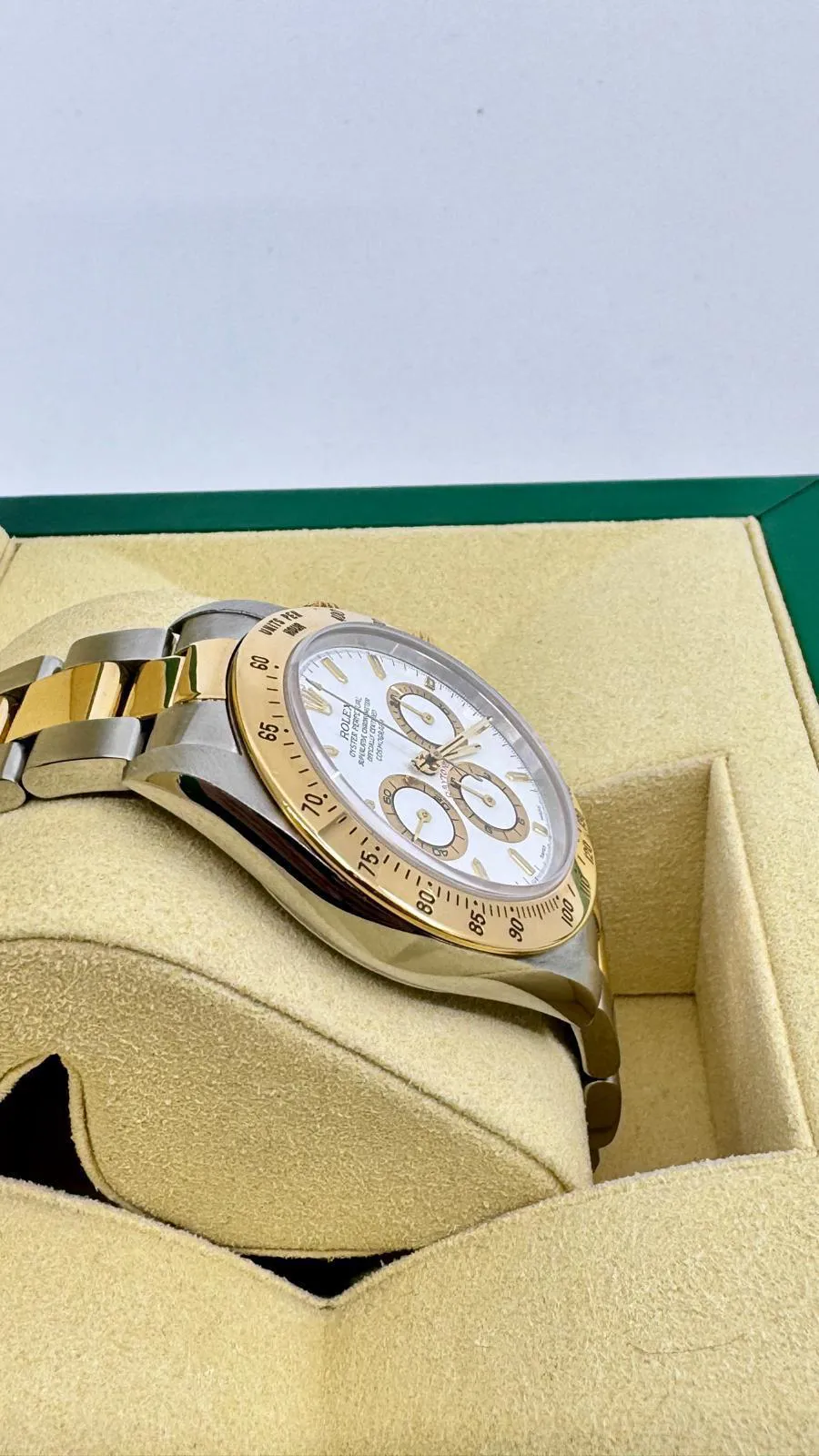 Rolex Daytona 16523 40mm Yellow gold and Stainless steel Champagne 2