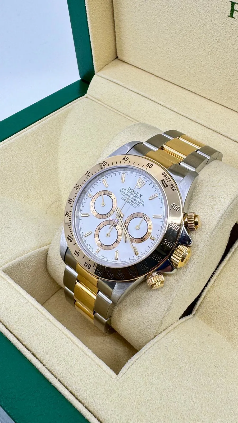 Rolex Daytona 16523 40mm Yellow gold and Stainless steel Champagne 3