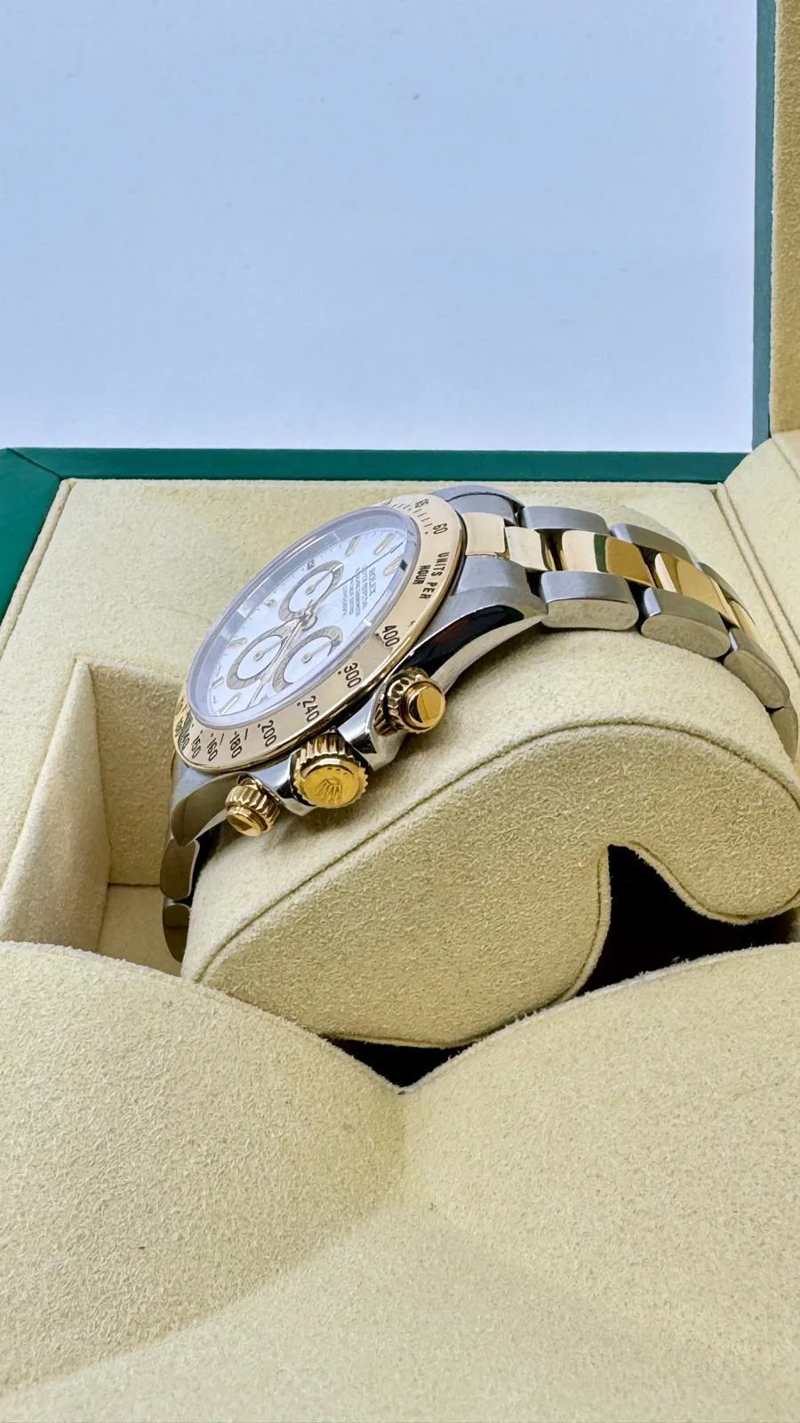 Rolex Daytona 16523 40mm Yellow gold and Stainless steel Champagne 4