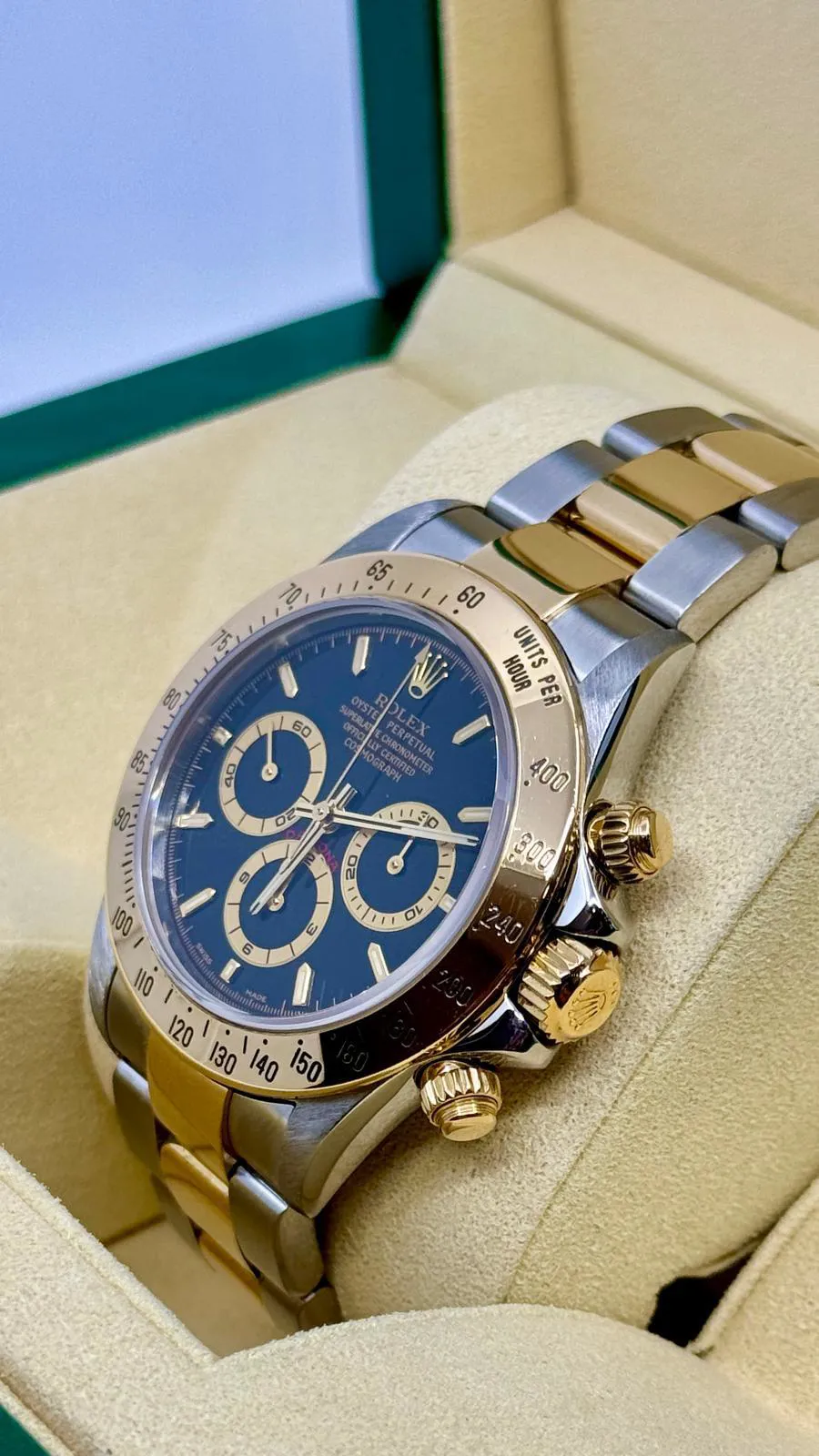 Rolex Daytona 16523 40mm Yellow gold and Stainless steel Champagne 3