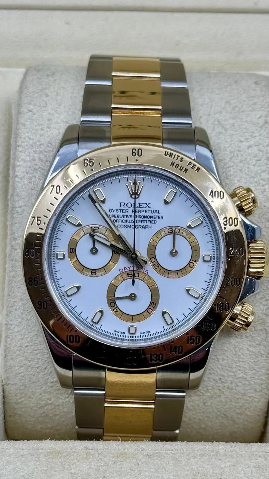 Rolex Daytona 116523 40mm Gold and stainless steel