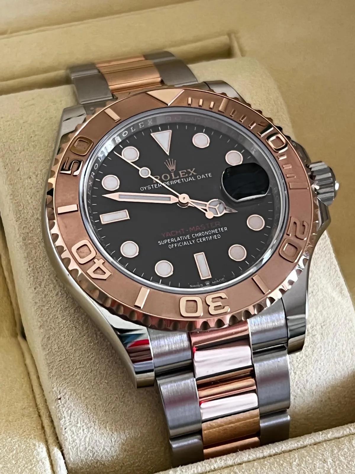 Rolex Yacht-Master 40 126621 40mm Yellow gold and Stainless steel Black 4