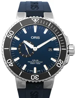 Oris Aquis 01 743 7733 4135-07 4 24 65EB Stainless steel Blue