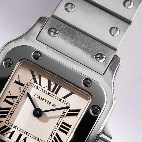 Cartier Santos Galbée W20056D6 1565 24mm Stainless steel 2