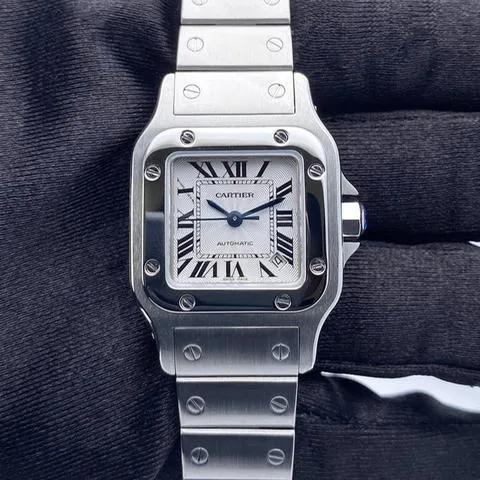 Cartier Santos Galbée W20054d6 24mm Stainless steel Silver 1