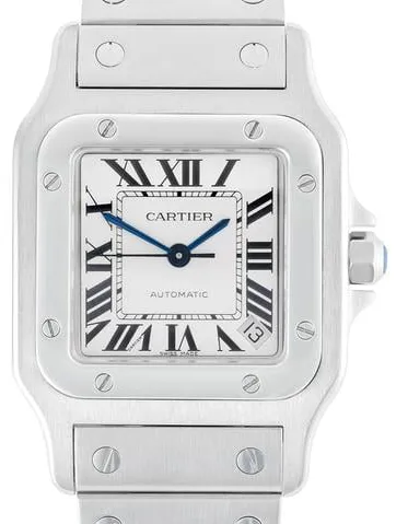 Cartier Santos Galbée 2823 32mm Stainless steel Silver