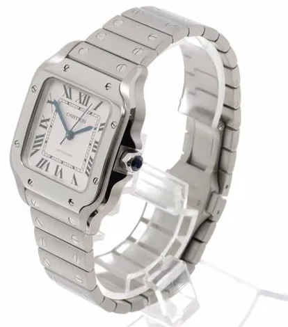 Cartier Santos WSSA0010 33mm Stainless steel Silver 2