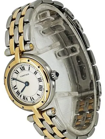 Cartier Panthère 66920 24mm Yellow gold and Stainless steel White 2