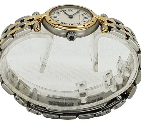 Cartier Panthère 66920 24mm Yellow gold and Stainless steel White 4