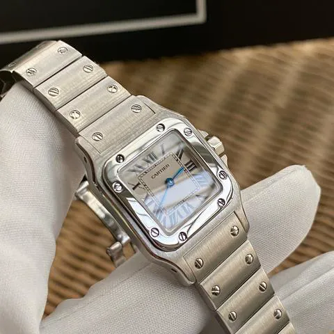 Cartier Santos W20056D6 24mm Stainless steel White 3