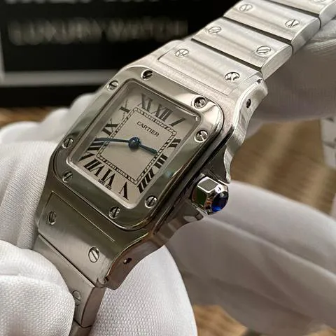 Cartier Santos W20056D6 24mm Stainless steel White 7