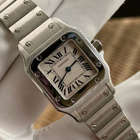 Cartier Santos W20056D6 24mm Stainless steel White 10