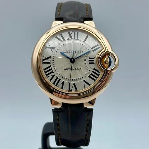 Cartier Ballon Bleu de Cartier WGBB0009 36mm Rose gold Silver 1