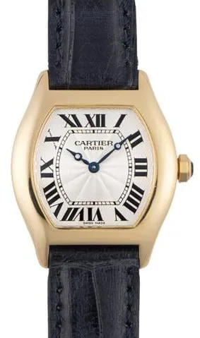 Cartier Tortue 28mm Yellow gold Silver