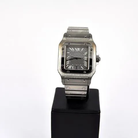 Cartier Santos Galbée 1564 29mm Stainless steel White