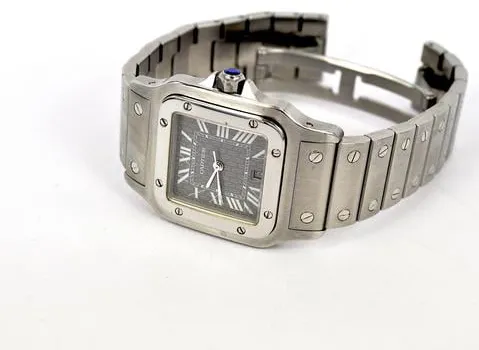 Cartier Santos Galbée 1564 29mm Stainless steel White 4